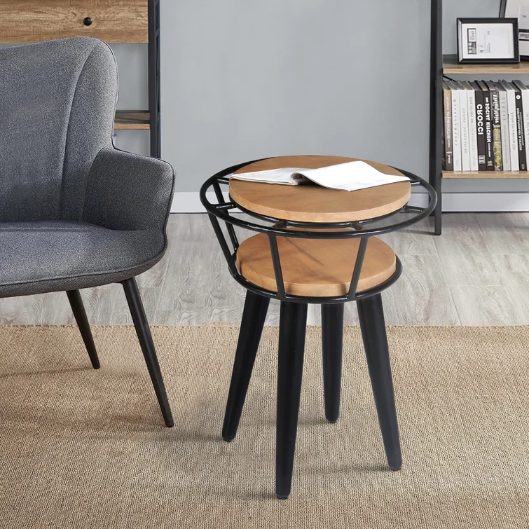 Industrial End Table - Image 2