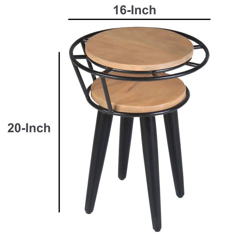 Industrial End Table - Image 6
